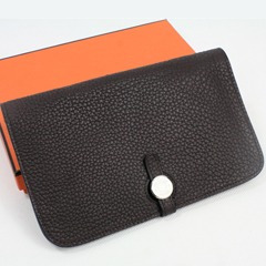 에르메스 도곤지갑 오리지널 토고가죽 초코