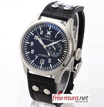 아이떠블유씨 빅 파일럿 7 데이즈 한정판 스위스 ETA7Days 블랙