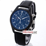 아이떠블유씨 파일럿 탑건 크르노그래프 SWISS ETA7750 기계식 오토메틱