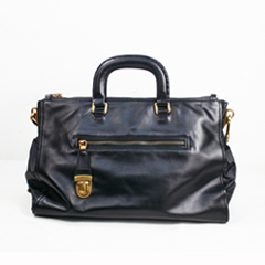 프라다 미란다커 블랙