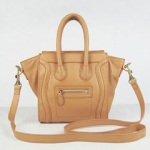 셀린느 러기지백 콤비 스몰 브라운