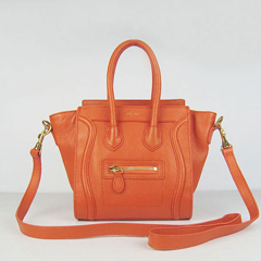 셀린느 러기지백 오렌지색 스몰