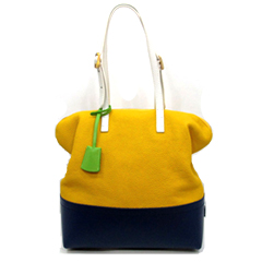 펜디 멀티컬러 숄더 옐로우&블랙