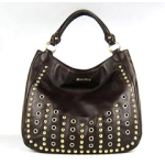 미우미우 1820 호보백 다크 브라운