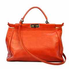 펜디 토트 크로스백 오렌지