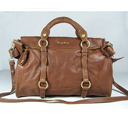 미우미우 88049 빈티지 브라운 8999