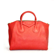 지방시 안티고나백 2011 양가죽 레드