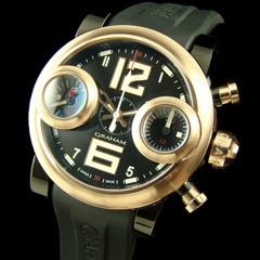 그레암 Swordfish Big 12/6 PVD & RoseGold Ulimited Edition-3