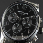 몽블랑 TimeWalker Chrono PVD Black-1