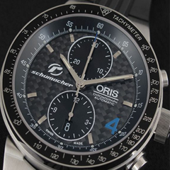 오리스 (OT 8702)Williams F1 Team Chronograph Schumacher SWISS ETA-7750B-1 A/T