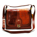 펜디 크로스백 악어무늬