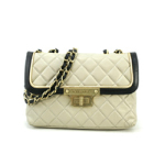 샤넬 2012년 램스킨 플랩숄더백 H2531 베이지
