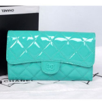 샤넬 페이던트지갑 에메랄드