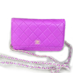 샤넬 램스킨  WOC 바이올렛