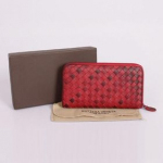 불가리 지갑 레드