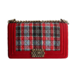 샤넬 13SS 보이백 67086 체크