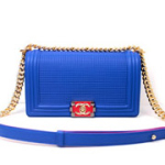 샤넬 14 크루즈 보이백 블루