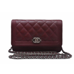 샤넬 보이 램스킨 WOC