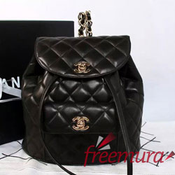 샤넬 더블 클래식 램스킨 백팩