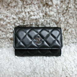 샤넬 램스킨 똑딱이 동전지갑