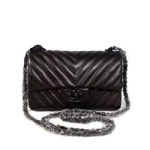 샤넬 램스킨 플랩백 1116 블랙 20cm