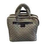 샤넬 크루져라인 스트라입 토트 여행가방