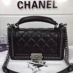 샤넬 16년 토트 앤 숄더 보이백