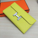 에르메스 H 장지갑 오리지널 토고가죽