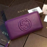 구찌 소호 지퍼 장지갑  308004