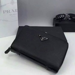 프라다 장지갑 블랙 2M1303