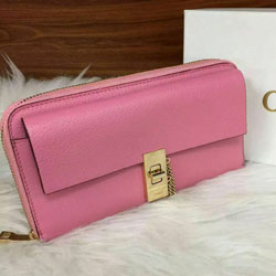 끌로에 장지갑 핑크 006