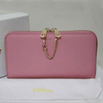 끌로에 장지갑 핑크 001