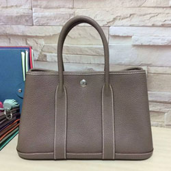 에르메스 오리지널 토고가죽 가든파티 그레이