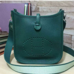 에르메스 에블린백 진그린 17cm