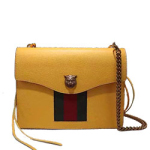 구찌 체인 숄더백 옐로우 G431283