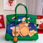 에르메스 오리지널 엡송가죽 버킨 30CM 그린