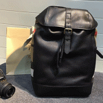 최신상 16FW Canvas and black leather Drifto