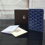 고야드  여권지갑 네이비