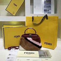 펜디 시어링 마이크로 피카부 코발트