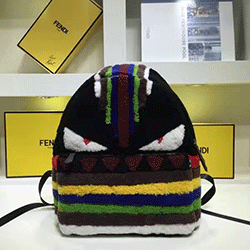 펜디 털보숭이 백팩