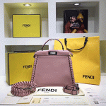 펜디 마이크로 피카부 스팽글 토드백 8210