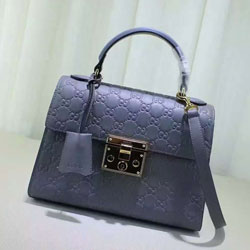 구찌 실비 가죽탑 핸들백 453188