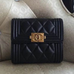 샤넬 16FW 퀄팅 월릿 지갑 