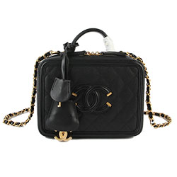 샤넬 17ss 클래식 캐비어 토트백