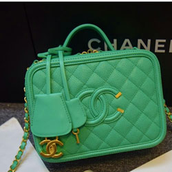 샤넬 17ss 클래식 캐비어 토트백