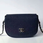 샤넬 캐비어 호보 숄더 플랩백