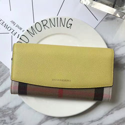 버버리 똑딱이 장지갑 