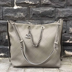 샤넬 램스킨 토트백