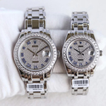 로렉스 데이저스트 은장 다이아판(블루 다이얼) 39/34mm  Ref.88610 (최고급형)