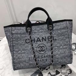 샤넬 18년  캔버스 도빌백 CH-20180204